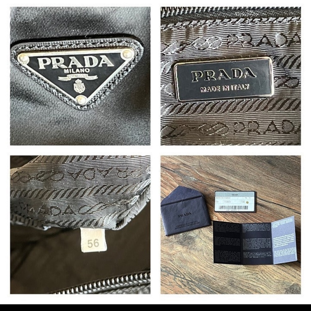 Prada authentic with authentication papers. XL duffel bag.